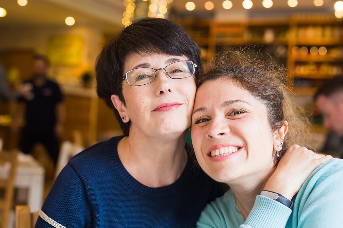 A Mother and Daughter Celebrating Mothers Day in Shrewsbury at The Corbet Arms