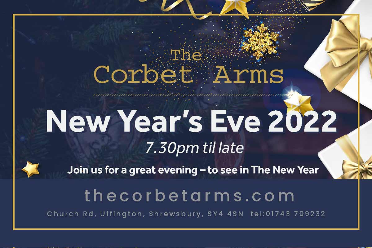 The Corbet Arms Shrewsbury NYE 2022