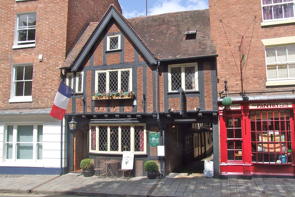 The Golden Cross in Shrewsbury